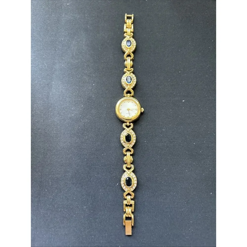 HMI Gold Tone White Dial Women’s Quartz Watch